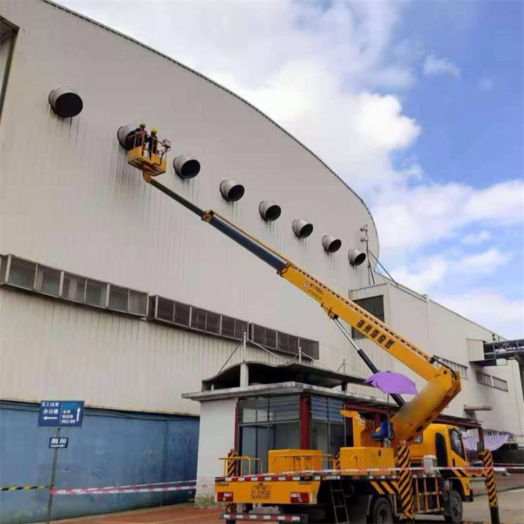 邯郸高空作业车出租服务：专业广告牌安装解决方案